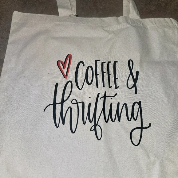 3/$20 💥 NEW Canvas Tote Bag - Picture 2 of 3